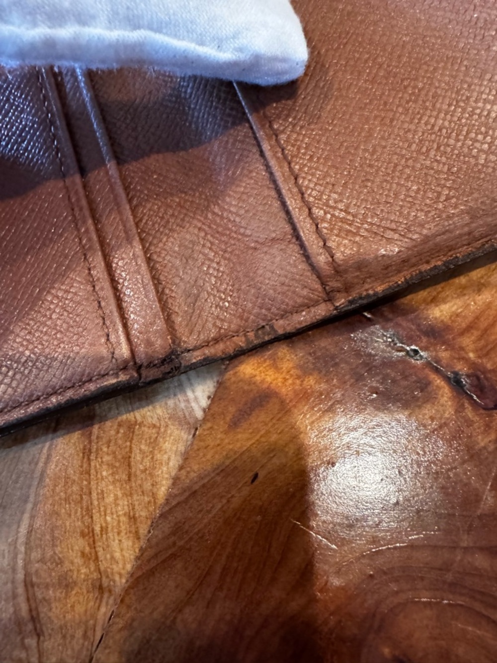 Authentic  Louis Vuitton Monogram Bill/ Card Holder brown monogram, wallet - Picture 13 of 16